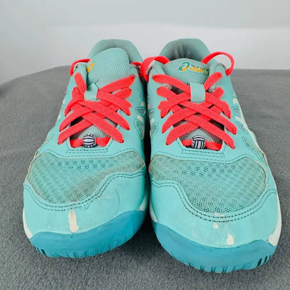 ASICS Upcourt 6 Shoes Womens 7 Blue Pickleball Court Volleyball‎ 072A107